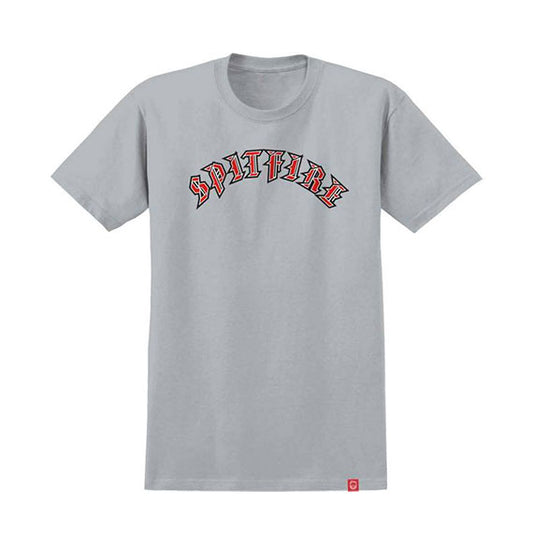 Spitfire Old E T-Shirt Ice Grey