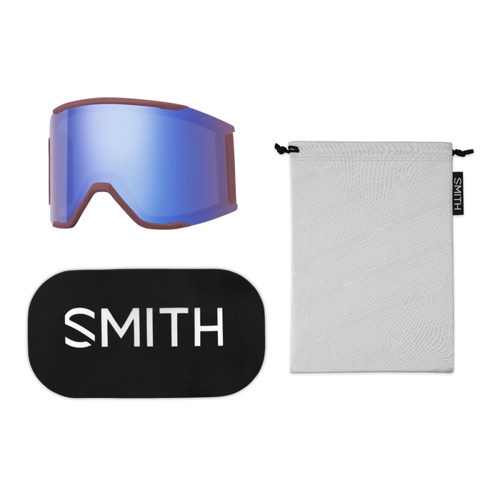 Smith Squad Mag Goggle - Chalk Rose/ChromaPop Everyday Rose Gold Mirror + Bonus Lens 2024