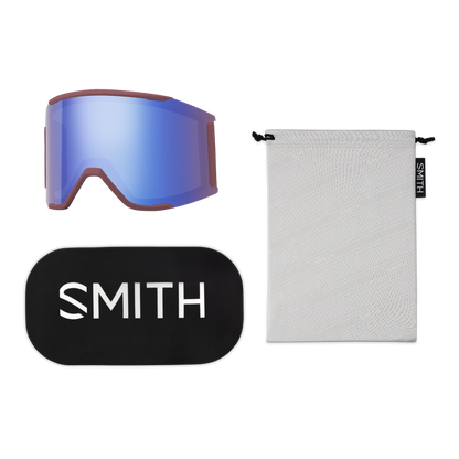 Smith Squad Mag Goggle - Chalk Rose/ChromaPop Everyday Rose Gold Mirror + Bonus Lens 2024