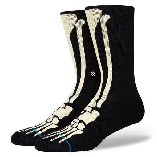 Stance Bonez Sock - Black