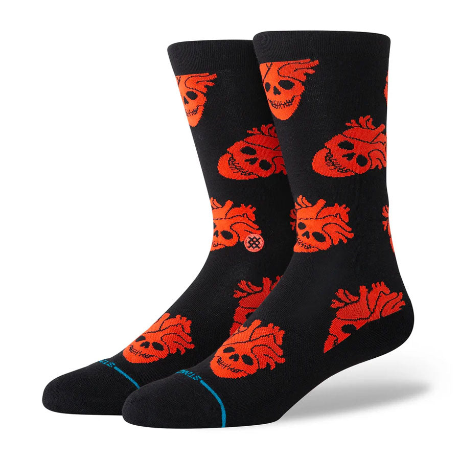 Stance Brpa Fallin In Skull Crew - Black