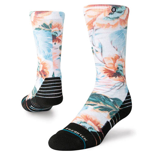 Stance Kids' Flowerful White Snowboard Sock 2024