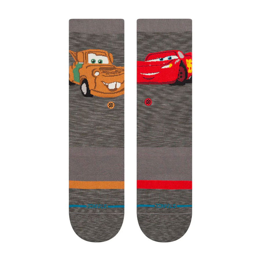 Stance Kids' Kachow Crew Sock Darkgrey