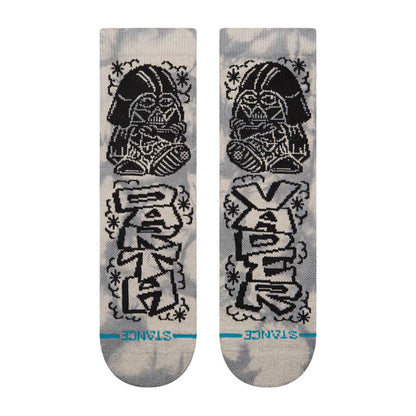 Stance Kids' Lucas Film Dj Darth Crew Sock Black