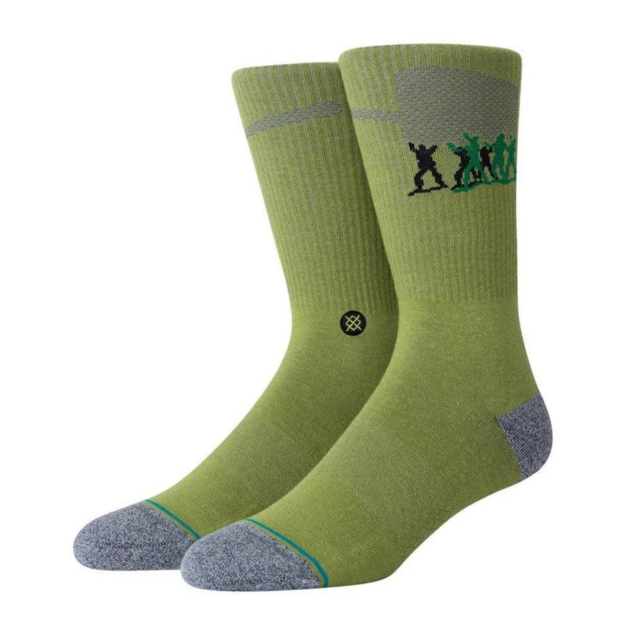 Stance Kids' Pixar Army Men Crew Sock Green