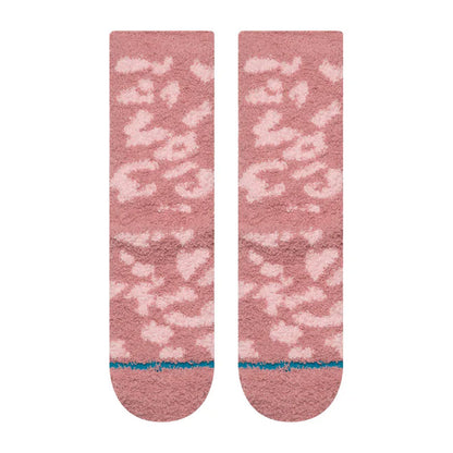 Stance Kids' Purrfect Crew Sock Dustyrose