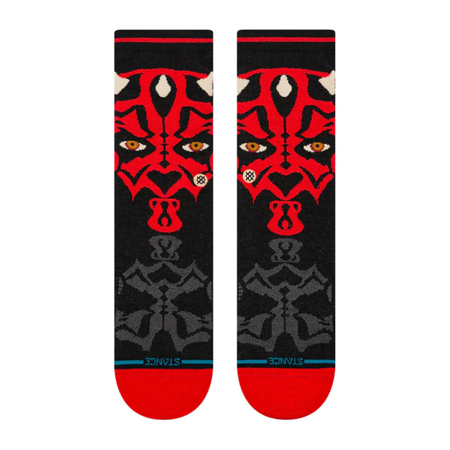 Stance Kids' Star Wars Maul Crew Sock Black