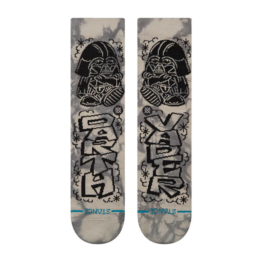 Stance Lucas Film Dj Darth Crew Sock Black