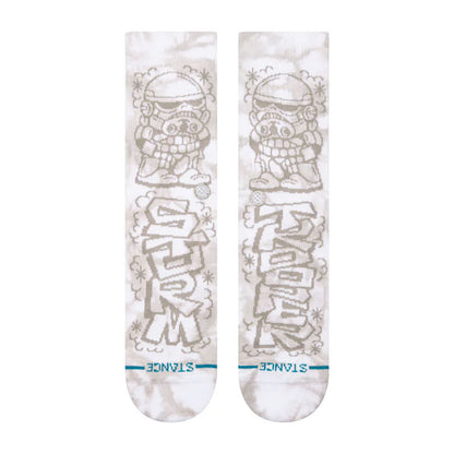 Stance Lucas Film Dj Trooper Crew Sock White