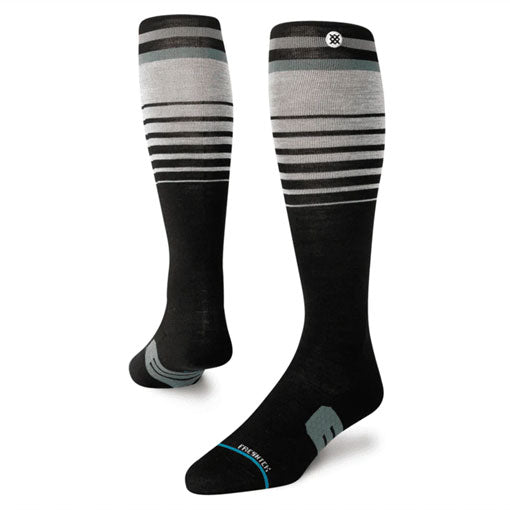 Stance Men's Emmit Black Snowboard Sock 2024