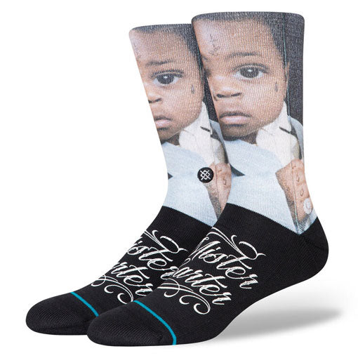 Stance Mupa Lilway Mister Carter Sock - Black