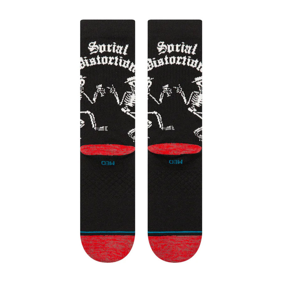 Stance Mupa Skelly Dancing Crew - Black