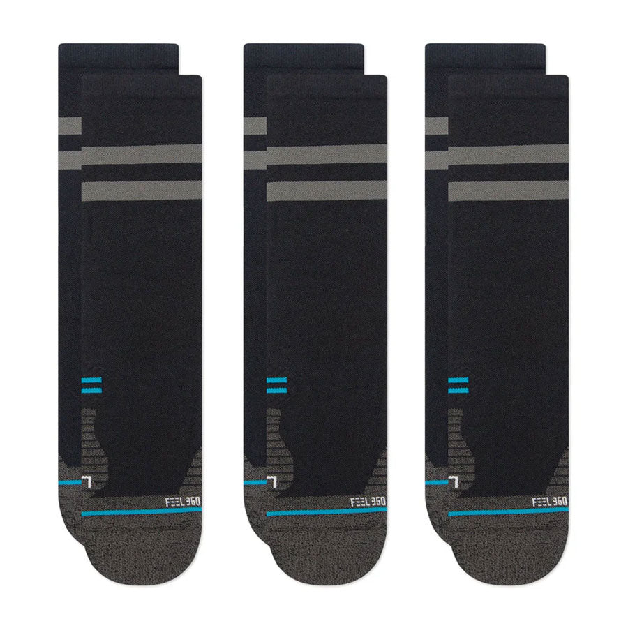 Stance Rnstp Franchise Ul Crew 3Pk - Black