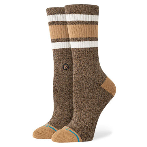 Stance Women's Butter Blend Boyd Crew Sock - Darkroast