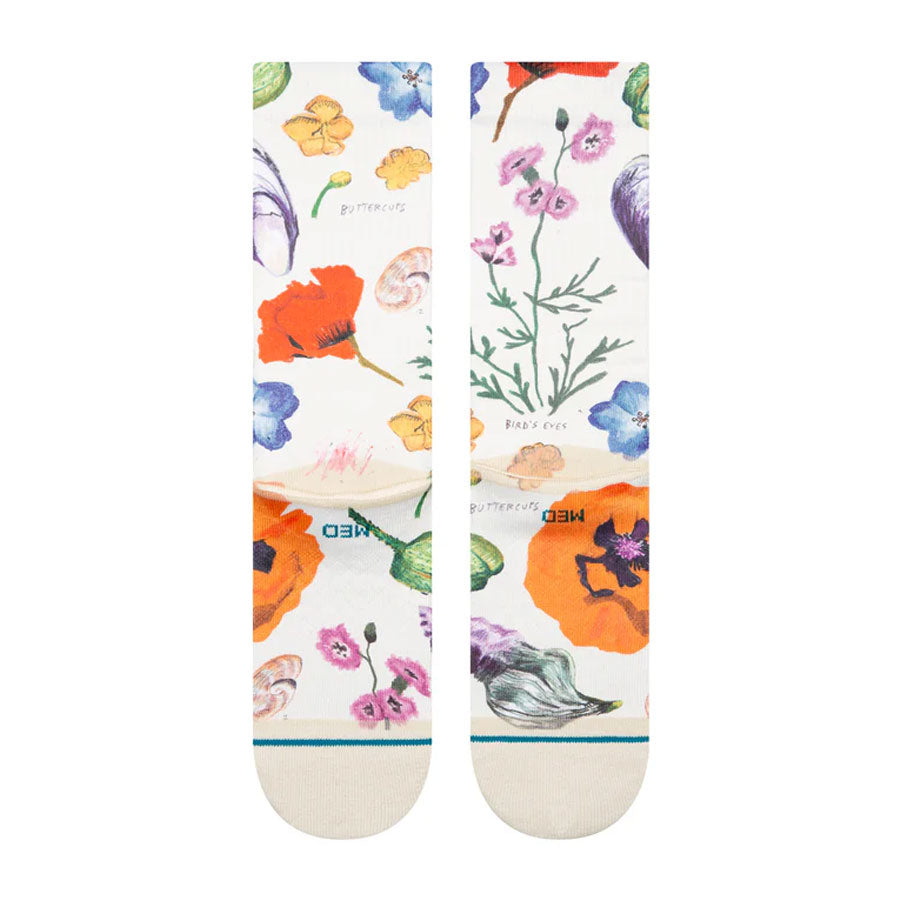 Stance Women's California Native Crew Sock Canvas