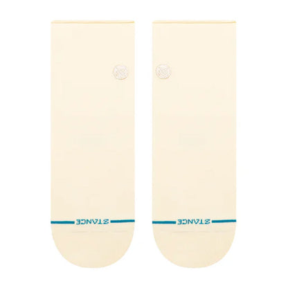 Stance Women's Rollin Quarter Sock Cream