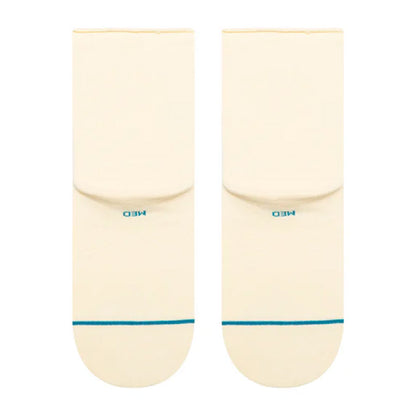 Stance Women's Rollin Quarter Sock Cream