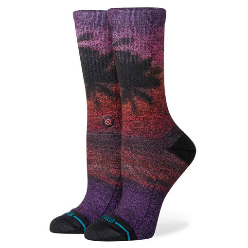 Stance Women's Vacay Mode Crew Sock - Floral