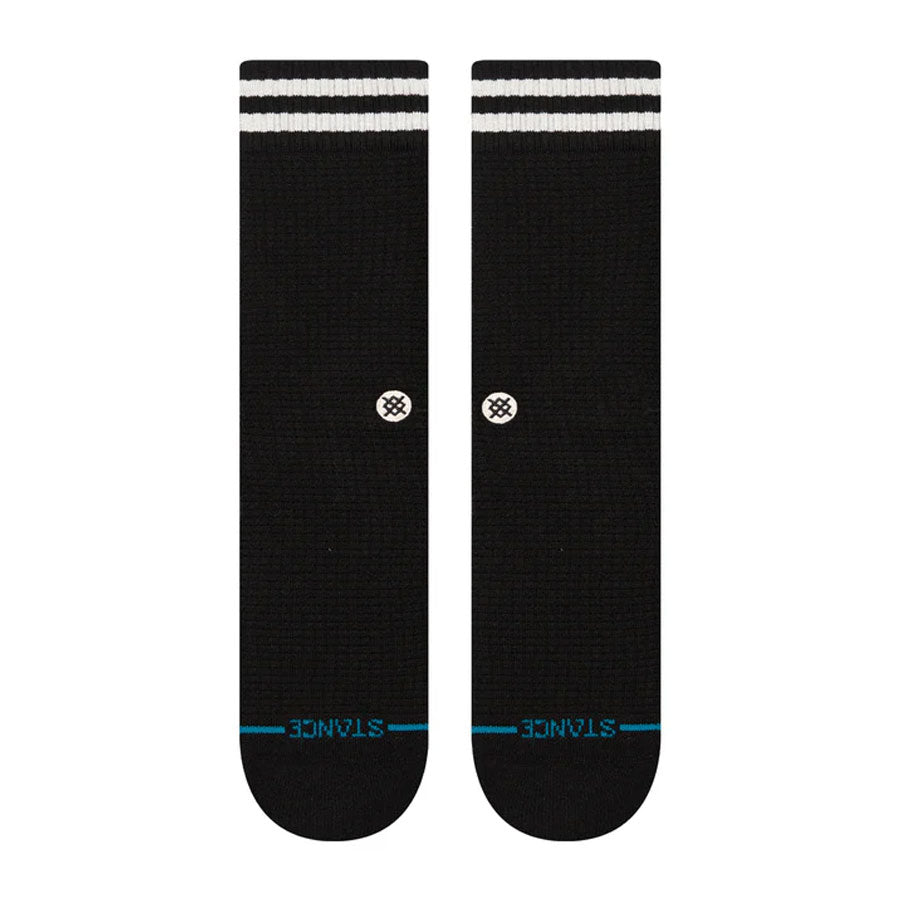 Stance Women's Waffles N Butter Crew Sock Black