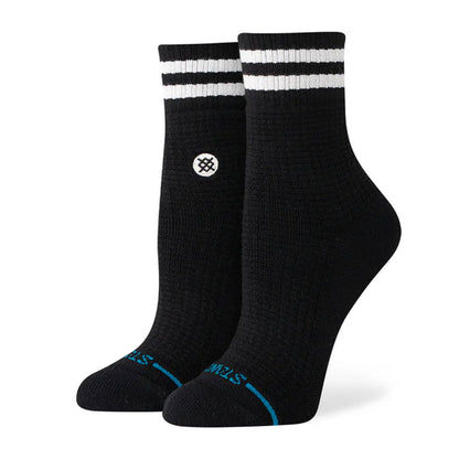 Stance Women's Waffles N Butter Quarter Sock Black