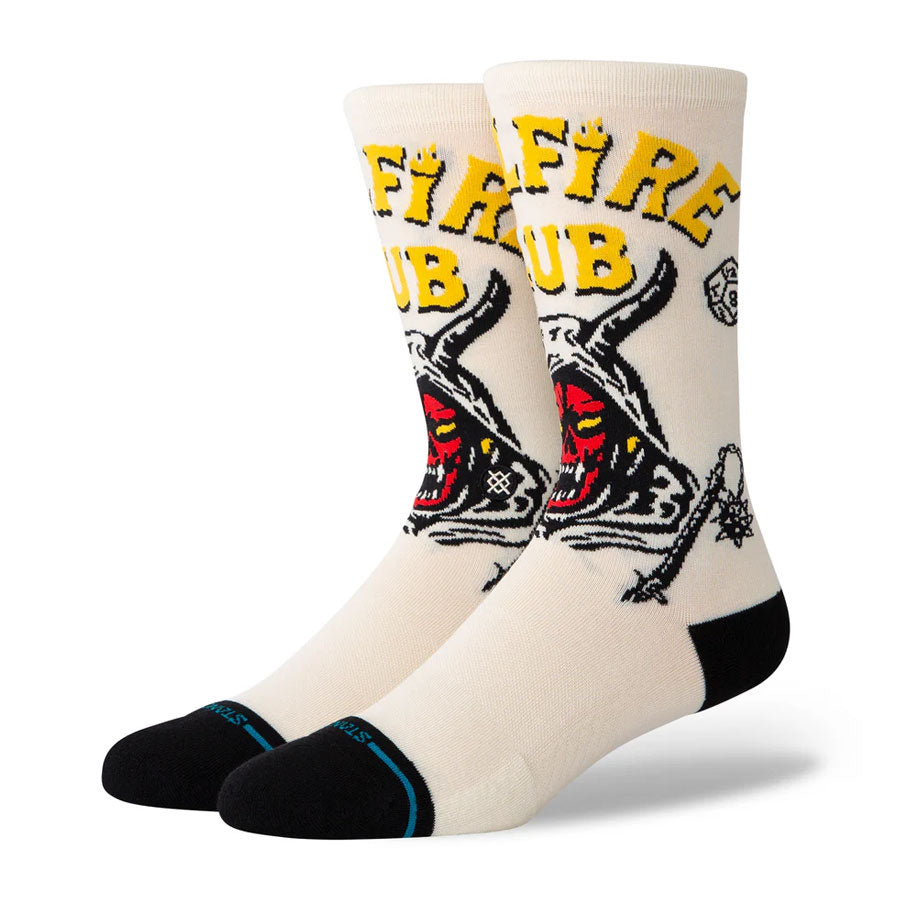 Stance X Stranger Things Hellfire Crew Socks