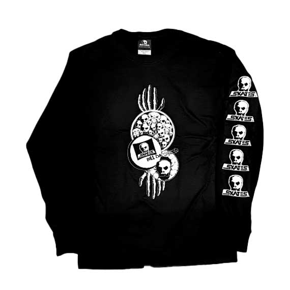 Skull Skates Dan Forth Skull Ditch Long Sleeve T-Shirt - Black