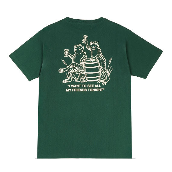 Taikan Friends T-Shirt Forest Green