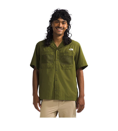 The North Face First Trail S/S Button Shirt Forest Olive