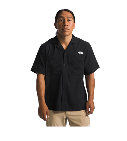 The North Face First Trail S/S Shirt Button TNF Black