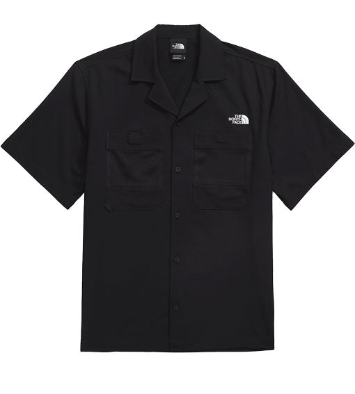 The North Face First Trail S/S Shirt Button TNF Black