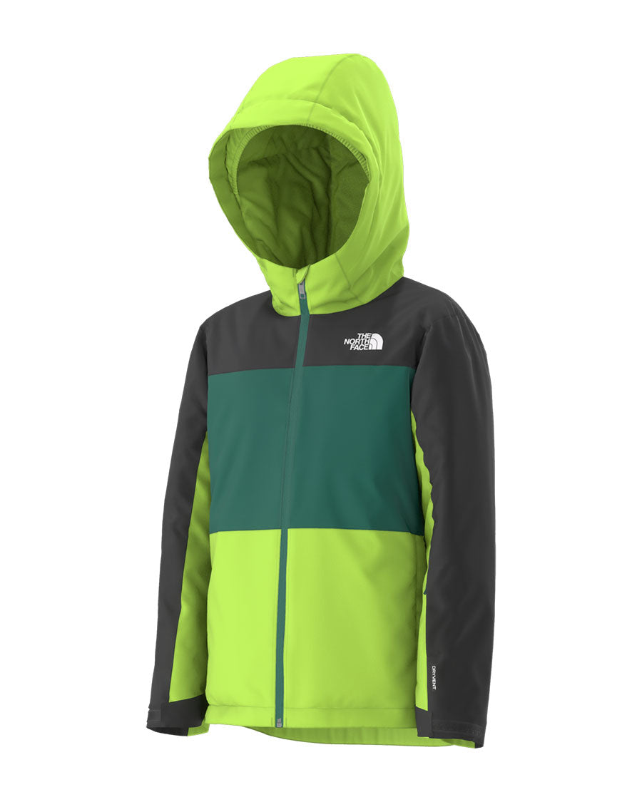 The North Face Kids' Freedom Insulated Jacket Safety Green 2025