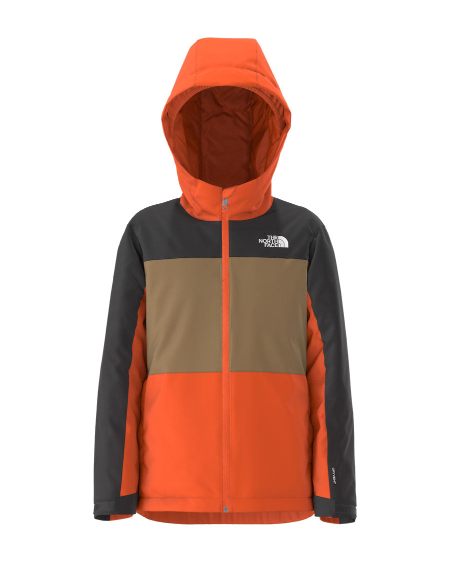 The North Face Kids' Freedom Insulated Jacket TNF Orange 2025