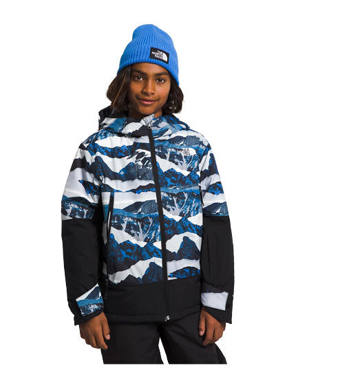 The North Face Kids' Freedom Jacket Optic Blue Mountain 2024