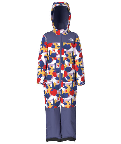 The North Face Kids' Freedom Snow Suit Cave Blue Collage 2024