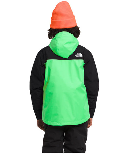 The North Face Kids' Freedom Triclimate Jkt Chlorophyll Green/TNF Black 2024
