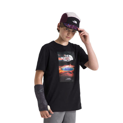 The North Face Kids' Landscapes S/S T-Shirt Graphic TNF Black