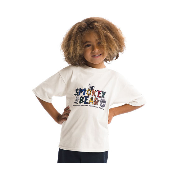 The North Face Kids' S/S Graphic T-Shirt White Dune/Bear