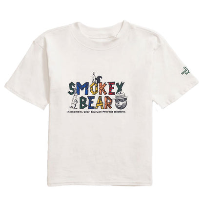 The North Face Kids' S/S Graphic T-Shirt White Dune/Bear