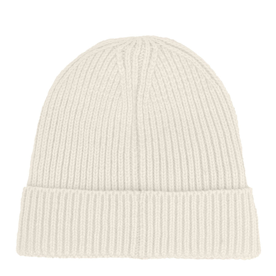 The North Face Kids' TNF Box Logo Cuffed Beanie White Dune 2025