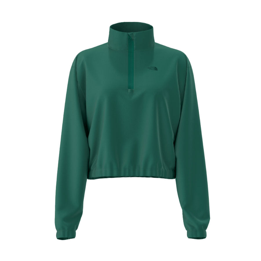 The North Face Women's Better Terry 1/2 Zip Pullover Evergreen 2025