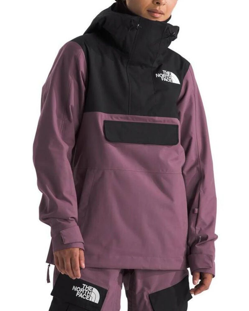 The North Face Women's Driftview Anorak Black/Midnight Mauve 2025