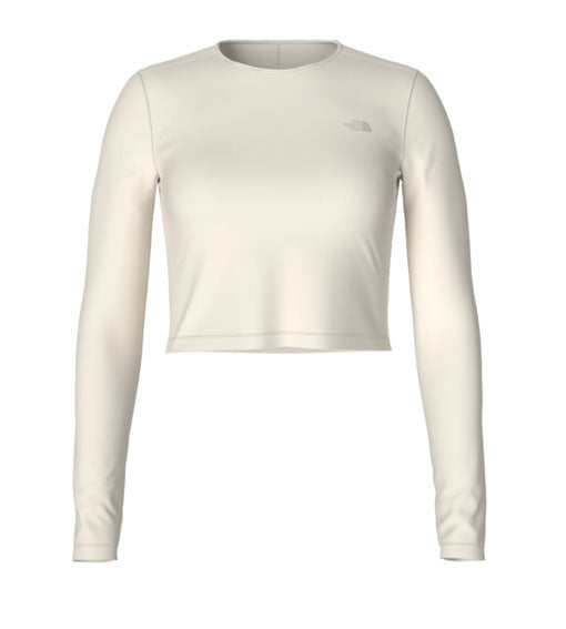 The North Face Women's Dune Sky L/S White Dune