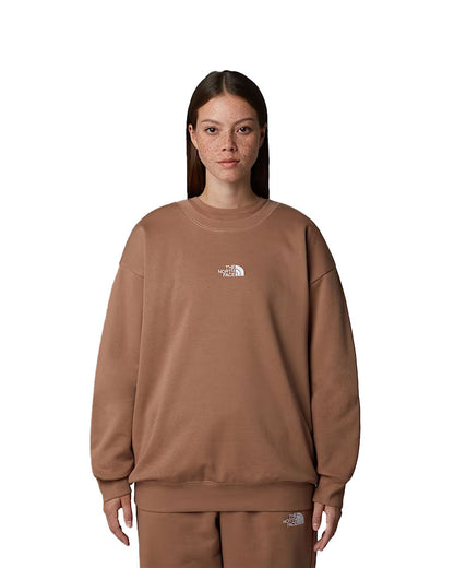 The North Face Women's Essential Oversize Crew Latte