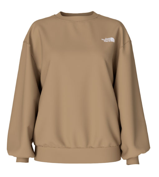 The North Face Women's Evolution Oversized Crew Almond Butter 2024