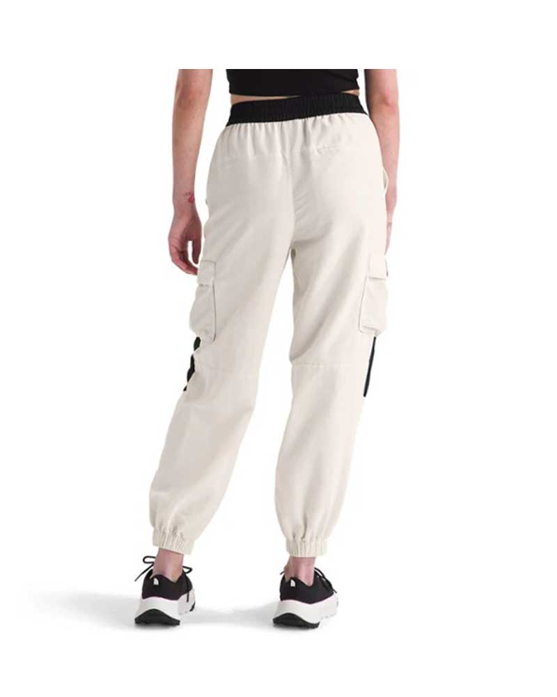 The North Face Women's HMLYN Track Pant White Dune/TNF Black 2025