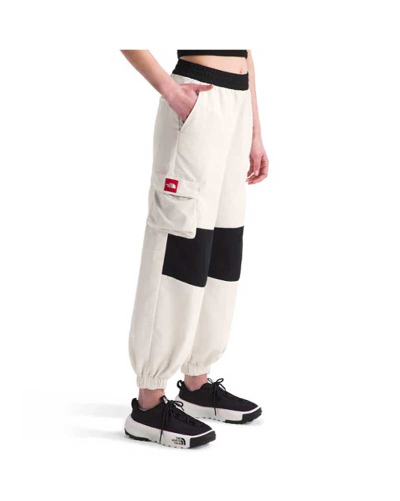 The North Face Women's HMLYN Track Pant White Dune/TNF Black 2025