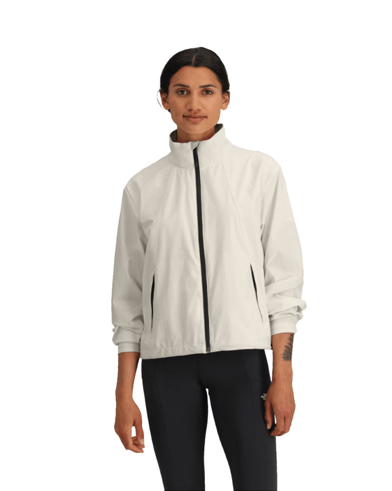 The North Face Women's North Dome Wind Jacket White Dune