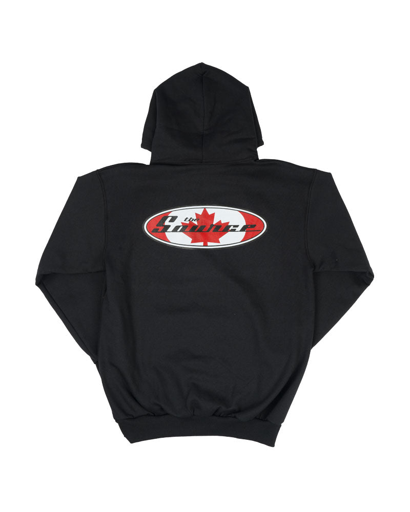 The Source 2000 OG Leaf Hoody Black