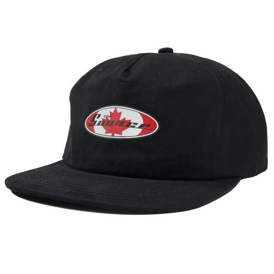 The Source Leaf Gas Station Cap Omen Black