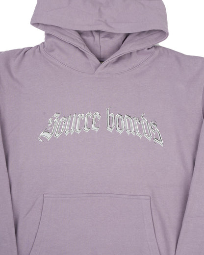 The Source Liquid Metal Hoodie Grape Illusion